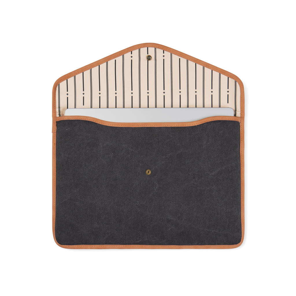 Picture of VINGA Bosler GRS recycled canvas 14" laptop sleeve