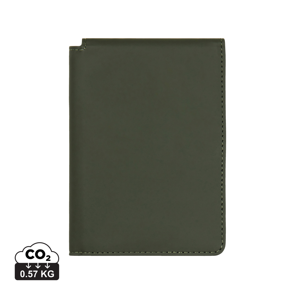 verde Funda para pasaporte RFID VINGA Baltimore RCS de poliéster